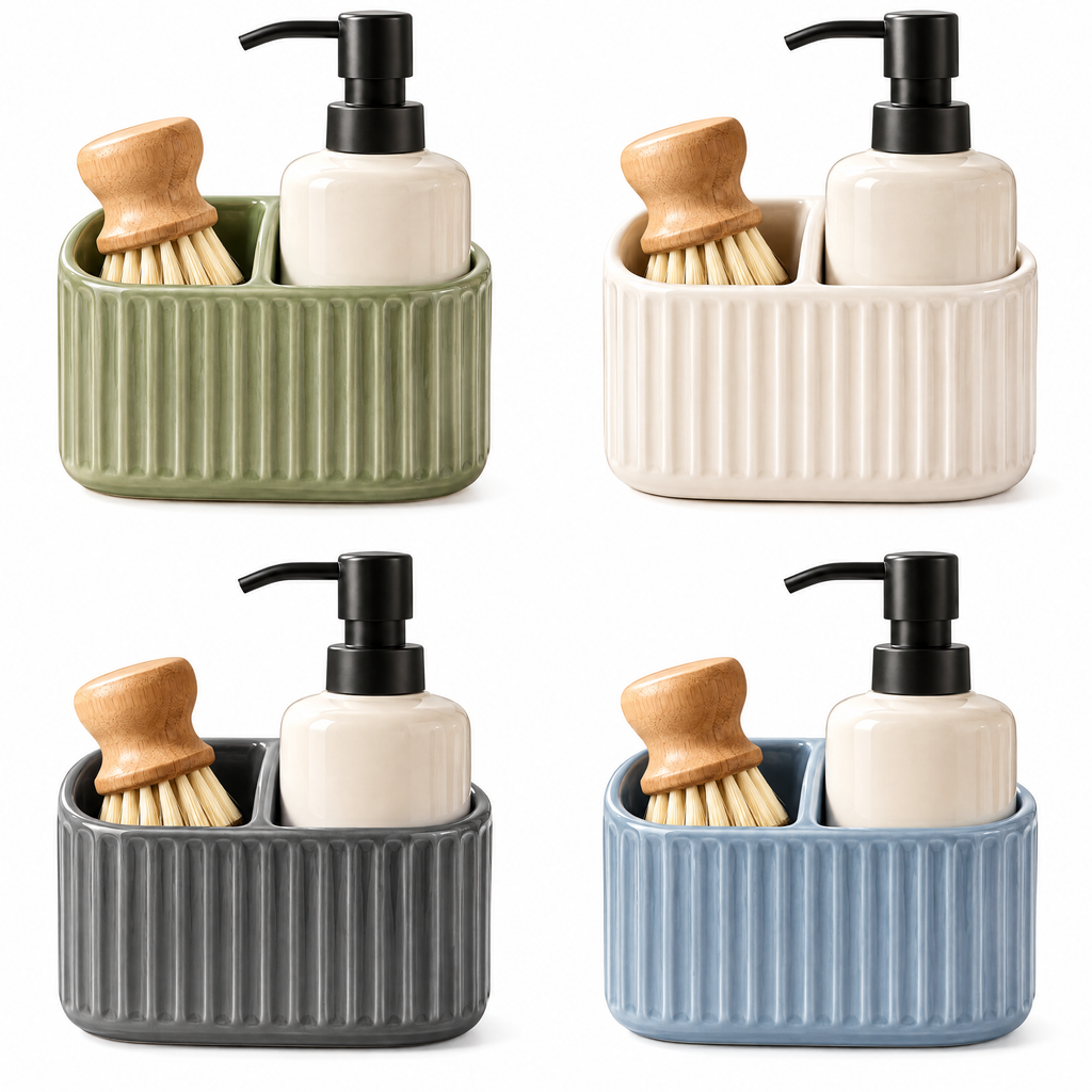 Sage Sink Caddy Set