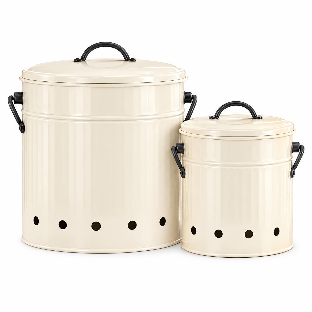 Farmhouse Vegetable Bins, Set of 2
