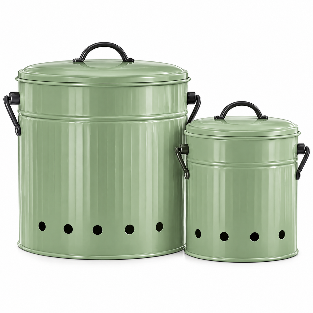 Farmhouse Vegetable Bins, Set of 2